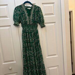 Max Studio Maxi Dress, Green